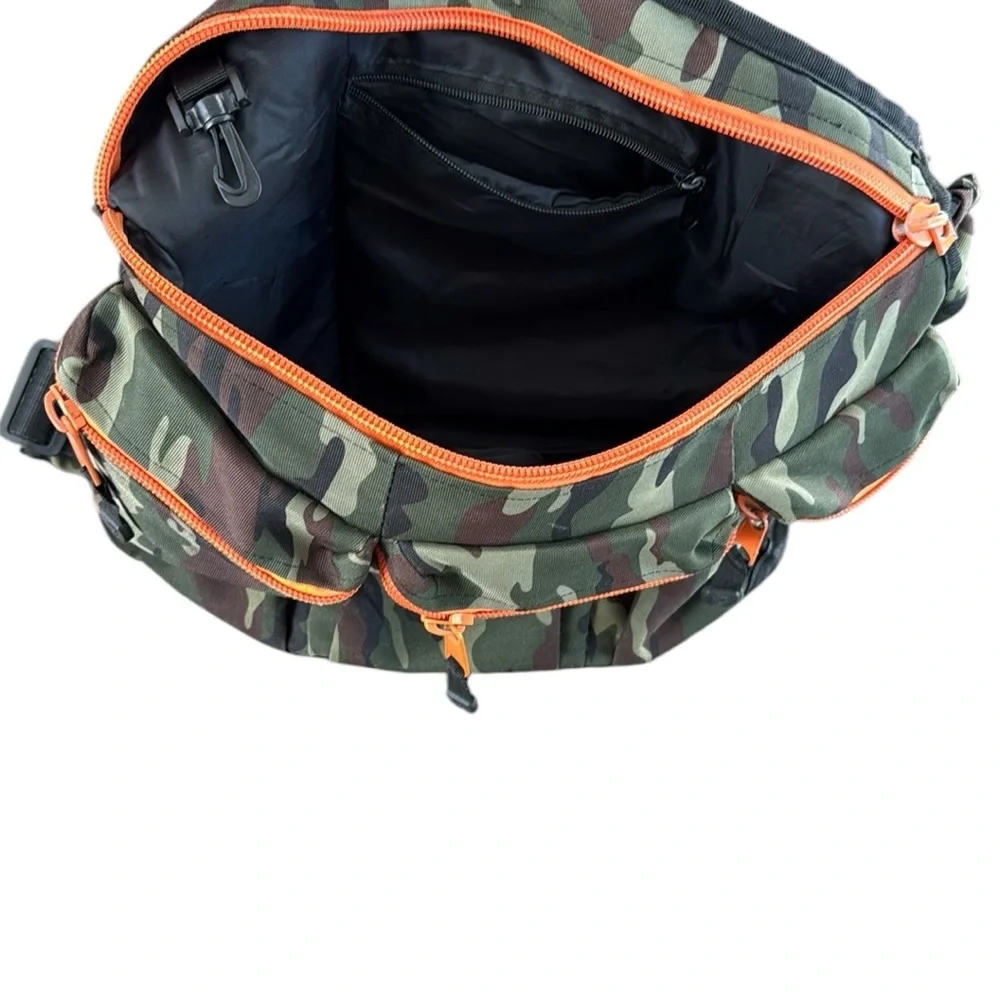 Diaper Dude Camo Dads Men Unisex Crossbody Messenger Multi-Pocket Diaper Bag